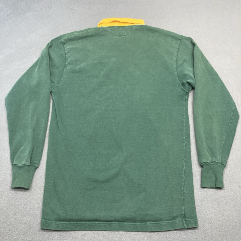 Vintage 90s Barbarian Rugby Shirt‎ South Africa Springboks Men's Large Green - Picture 3 of 11